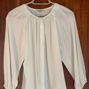 NWOT Tucker 100% Silk Classic Blouse